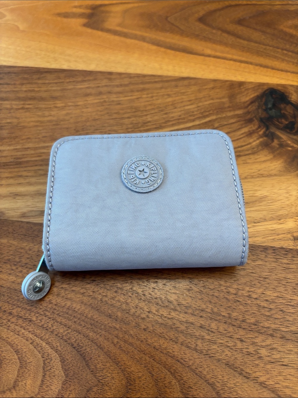 Kipling Lavender Purple Small Zip Around Clasp Wallet